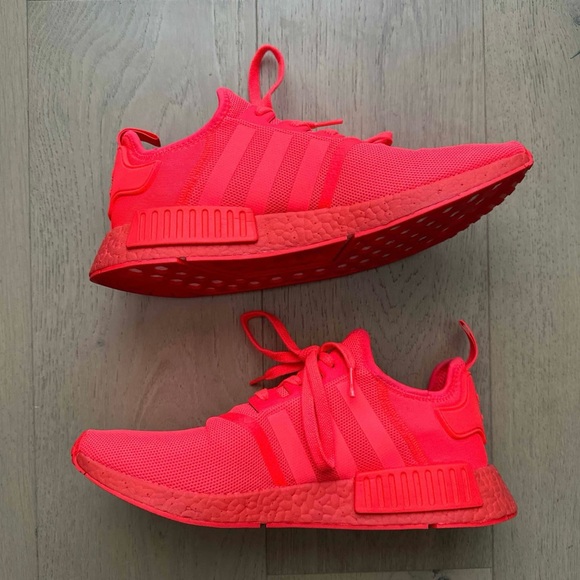 Men’s Adidas NMD_R1 Solar Red Shoes - Picture 3 of 7